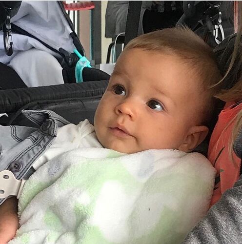 Das süßeste Babyfoto - Aaron aus Ried