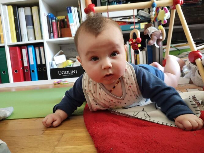 Das süßeste Babyfoto - Mario aus Linz-Land