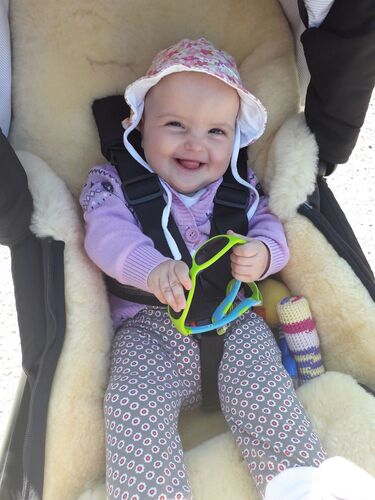 Das süßeste Babyfoto - Alma aus Rohrbach