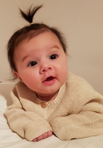 Das süßeste Babyfoto - Rosha  aus Linz