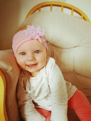 Das süßeste Babyfoto - Annalena aus Rohrbach