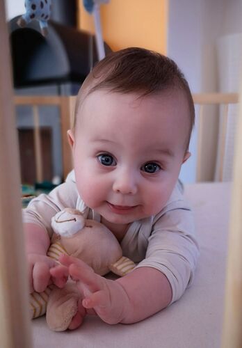 Das süßeste Babyfoto - Jonah Stefan aus Schärding