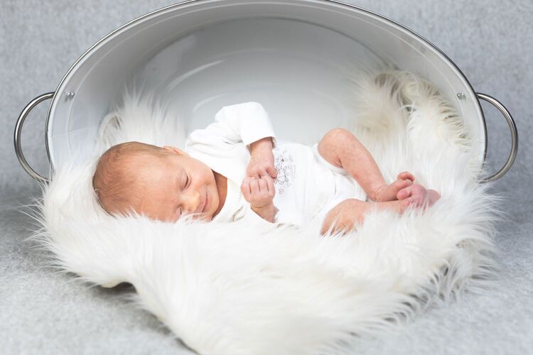 Das süßeste Babyfoto - Anja aus Wels