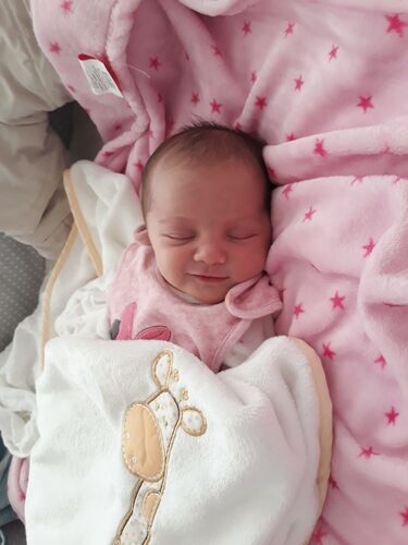 Das süßeste Babyfoto - Leonie Hermine aus Steyr