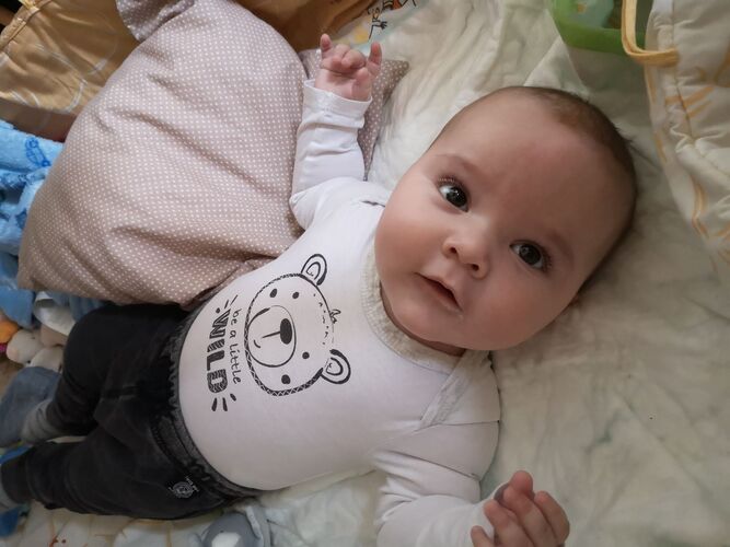 Das süßeste Babyfoto - Luca aus Schärding