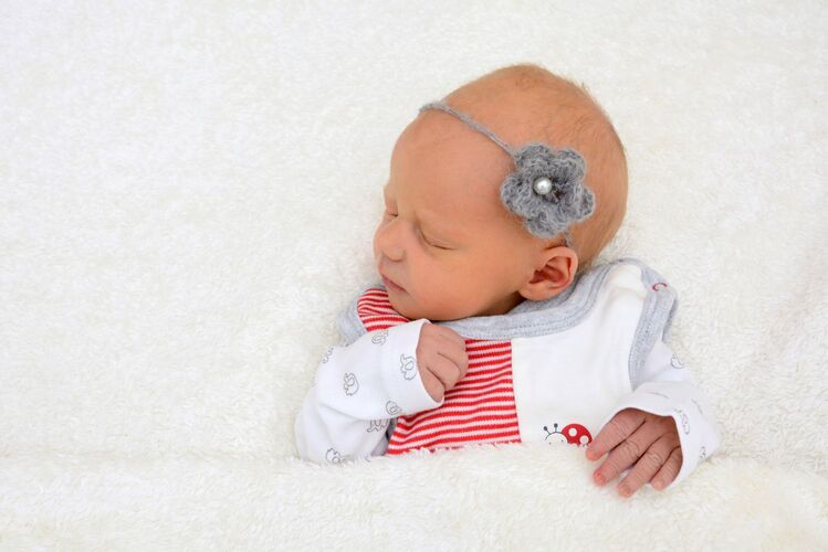 Das süßeste Babyfoto - Leonie aus Rohrbach