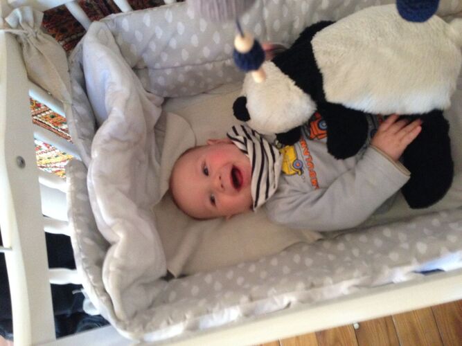 Das süßeste Babyfoto - David aus Ried