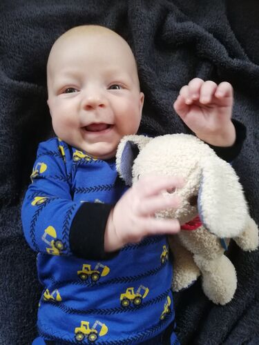 Das süßeste Babyfoto - Jonas aus Rohrbach