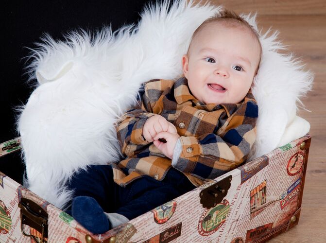 Das süßeste Babyfoto - Max Henry aus Rohrbach