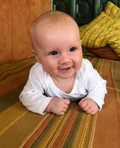 Das süßeste Babyfoto - Emma aus Rohrbach