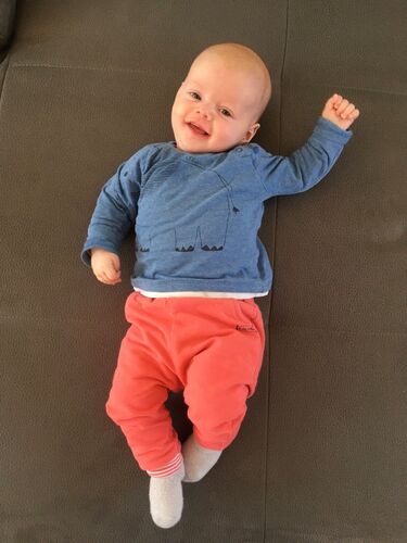 Das süßeste Babyfoto - Flora aus Rohrbach