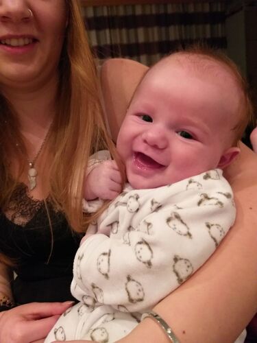 Das süßeste Babyfoto - Leon aus Ried