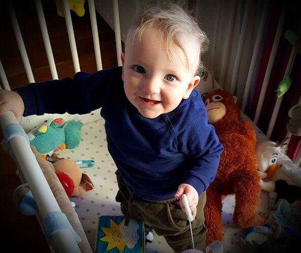 Das süßeste Babyfoto - Moritz Thor aus Rohrbach