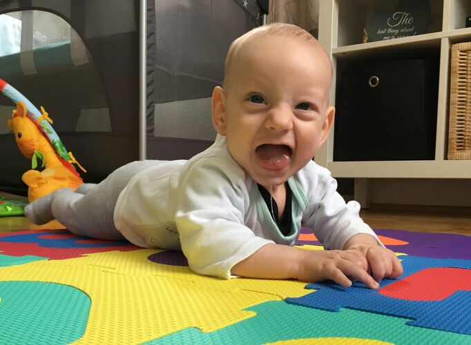 Das süßeste Babyfoto - LEON aus Wels