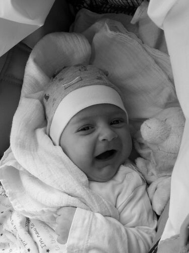 Das süßeste Babyfoto - Lukas aus Schärding