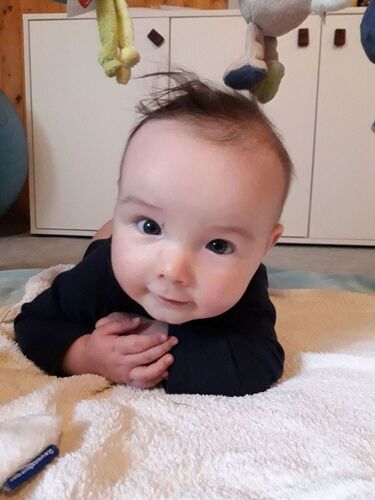Das süßeste Babyfoto - Mathias aus Rohrbach