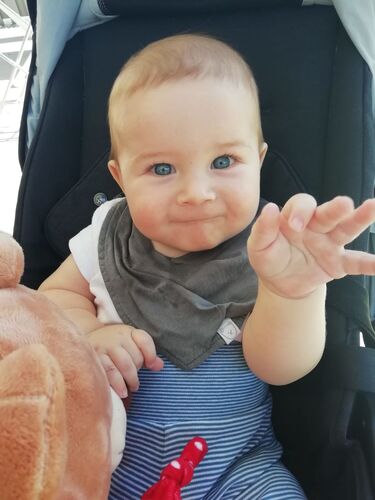 Das süßeste Babyfoto - Elias aus Ried