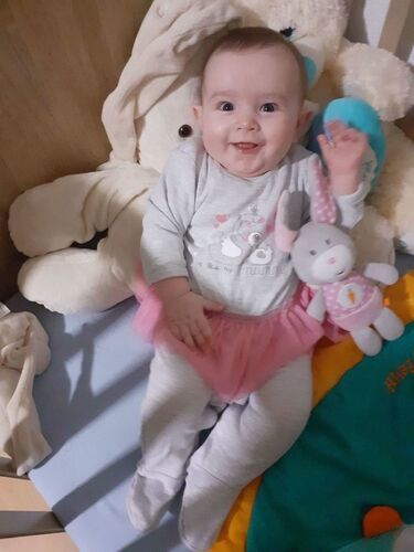 Das süßeste Babyfoto - Fiona aus Ried