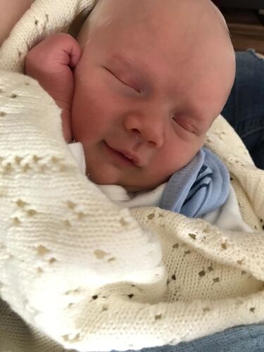 Das süßeste Babyfoto - Elias Josef aus Ried