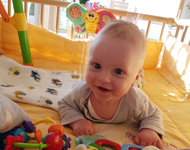 Das süßeste Babyfoto - Julian aus Ried