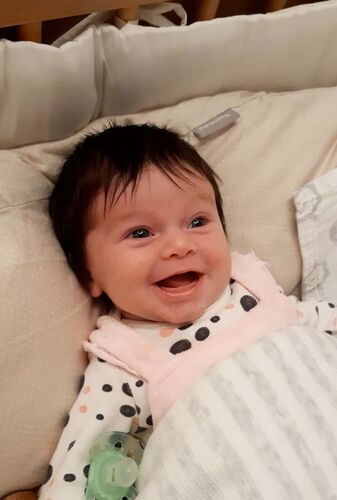 Das süßeste Babyfoto - Anna aus Rohrbach