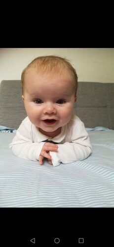 Das süßeste Babyfoto - Fabio aus Melk