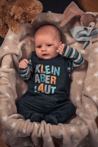 Das süßeste Babyfoto - Merlin aus Wels