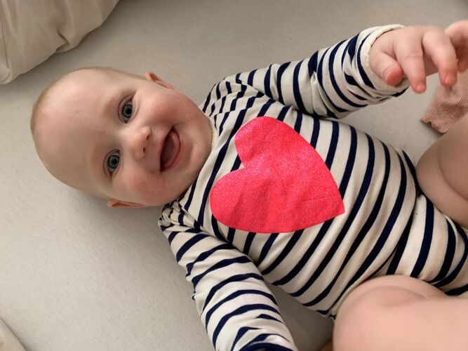 Das süßeste Babyfoto - Isabella Maria aus Vöcklabruck