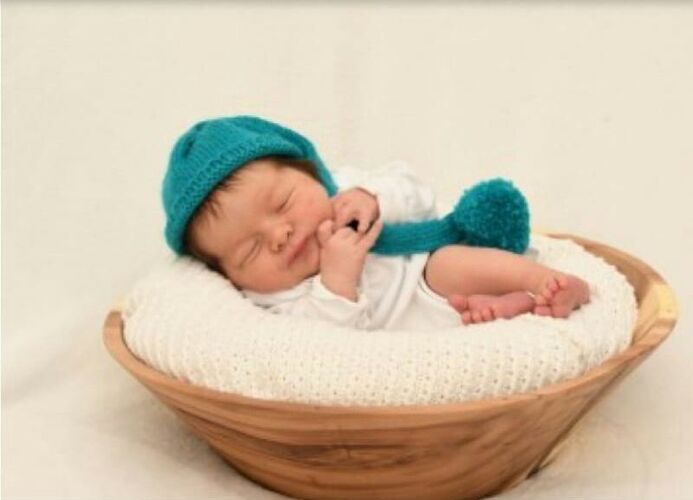 Das süßeste Babyfoto - Elias aus Ried