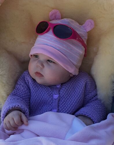 Das süßeste Babyfoto - Miriam aus Gmunden