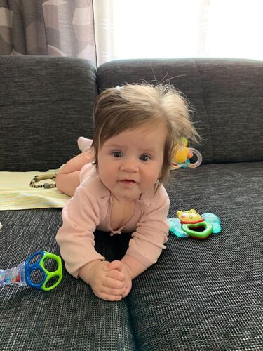 Das süßeste Babyfoto - Clara Sophie aus Gmunden