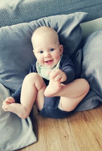 Das süßeste Babyfoto - Tobias aus Rohrbach