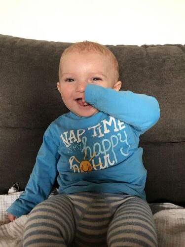 Das süßeste Babyfoto - Paul Johannes aus Gmunden