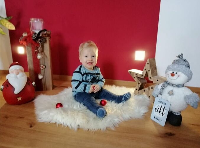 Das süßeste Babyfoto - Lukas aus Zwettl