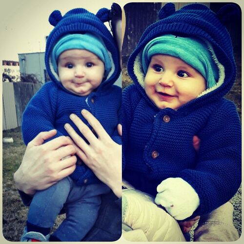 Das süßeste Babyfoto - Dominic-Angelo aus Wels