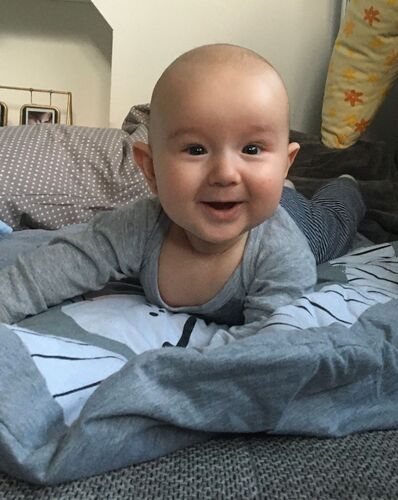 Das süßeste Babyfoto - Fabian aus Linz-Land