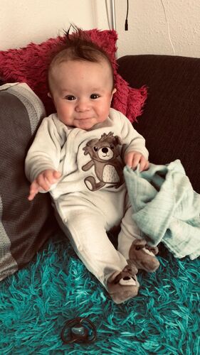 Das süßeste Babyfoto - Matthias aus Perg