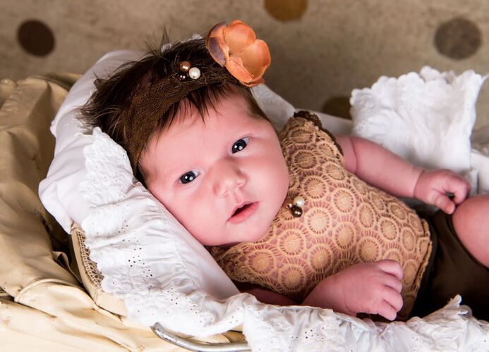 Das süßeste Babyfoto - Leona Katharina aus Wels