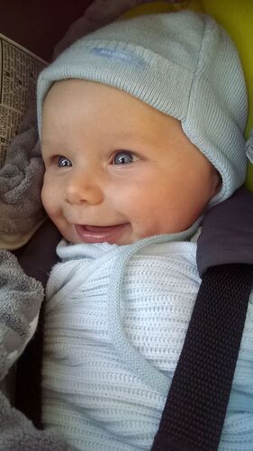 Das süßeste Babyfoto - Tobias aus Gmünd