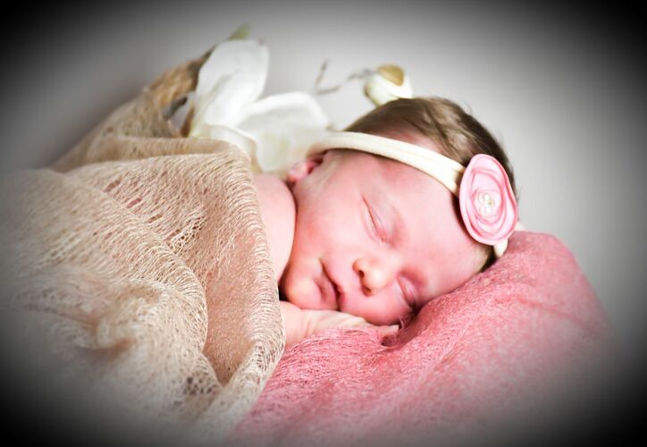 Das süßeste Babyfoto - Lea aus Melk