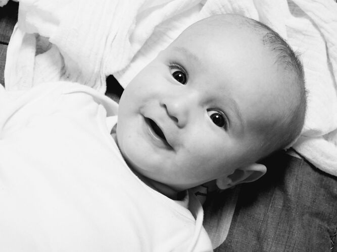 Das süßeste Babyfoto - Theo aus Melk