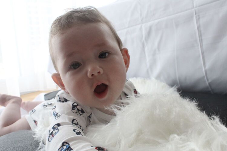 Das süßeste Babyfoto - Florian aus Rohrbach