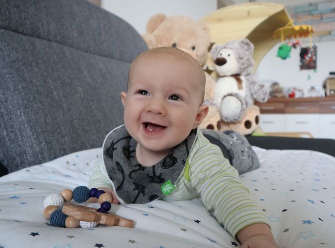 Das süßeste Babyfoto - Lorenz aus Rohrbach