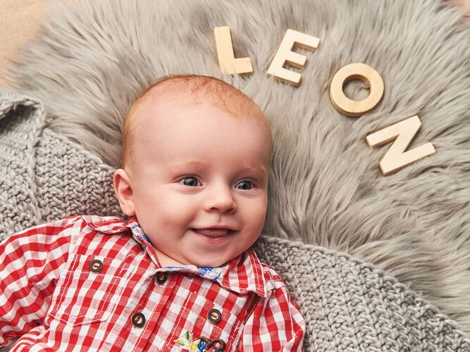 Das süßeste Babyfoto - Leon aus Schärding