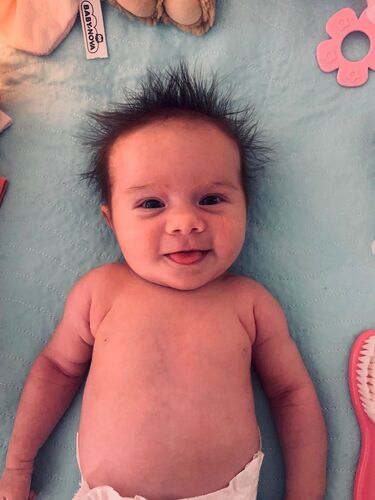 Das süßeste Babyfoto - Kyana Estefania aus Kirchdorf