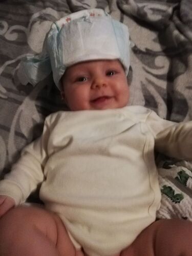 Das süßeste Babyfoto - Olívia aus Braunau