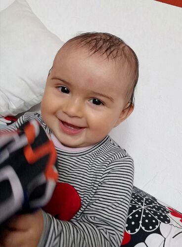 Das süßeste Babyfoto - Alina aus Linz