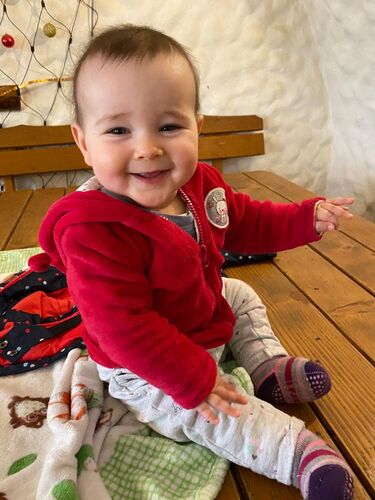 Das süßeste Babyfoto - Leonie aus Vöcklabruck