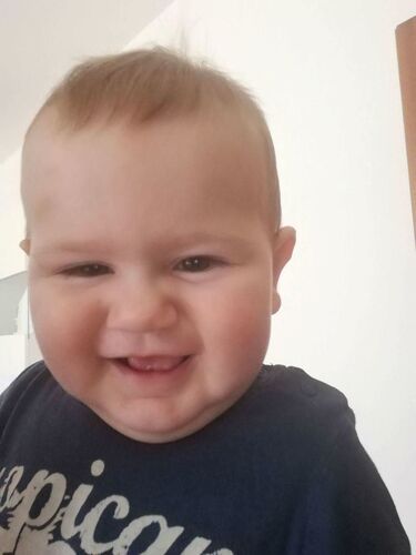 Das süßeste Babyfoto - Simon Johann aus Gmunden