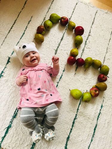 Das süßeste Babyfoto - Emilia aus Rohrbach